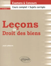Leçons de droit des biens