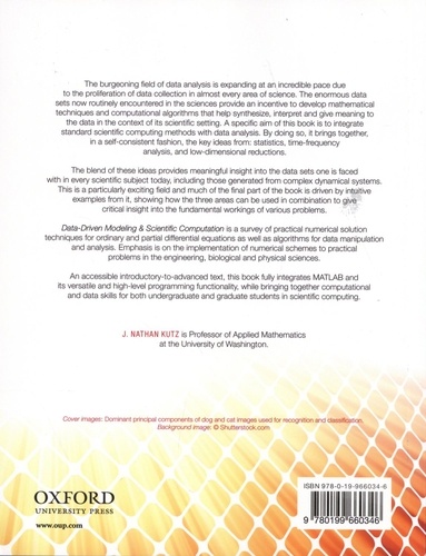 Data-Driven Modeling & Scientific Computation -... de Jose Nathan Kutz ...