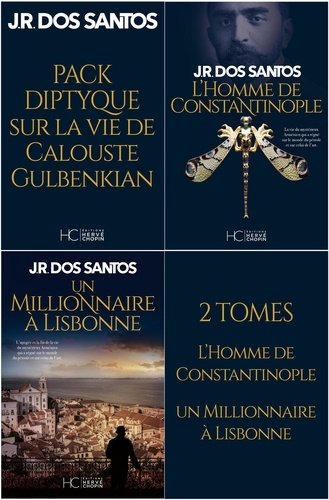 Roman  Pack JR Dos Santos - Diptyque Gulbenkian 2 tomes