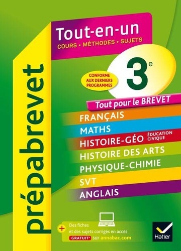 Prepabrevet Tout En Un 3e Tout Pour Reviser De Josep Cesaro Pdf Ebooks Decitre