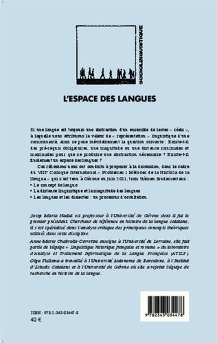 L'espace des langues