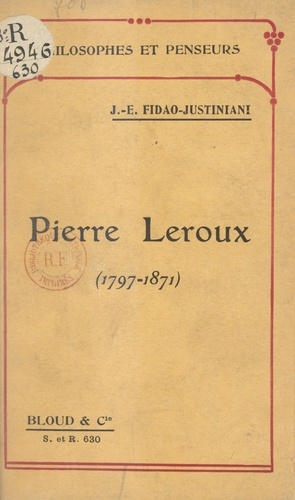 Pierre Leroux (1797-1871)