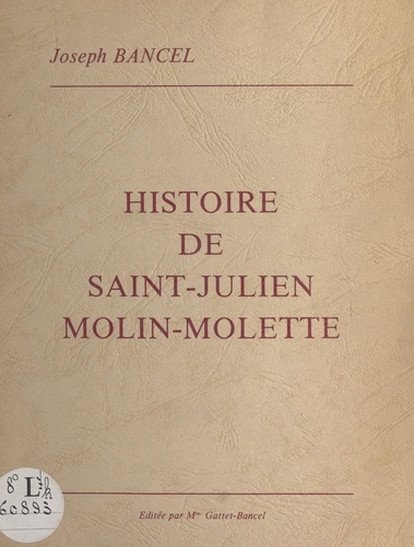 Histoire de Saint-Julien-Molin-Molette