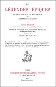 Les légendes épiques