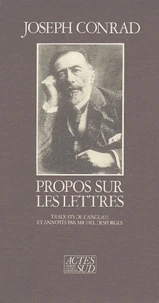 Propos sur les lettres