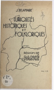 Joseph Delamaire - Curiosités historiques et folkloriques - Région de Pancé.