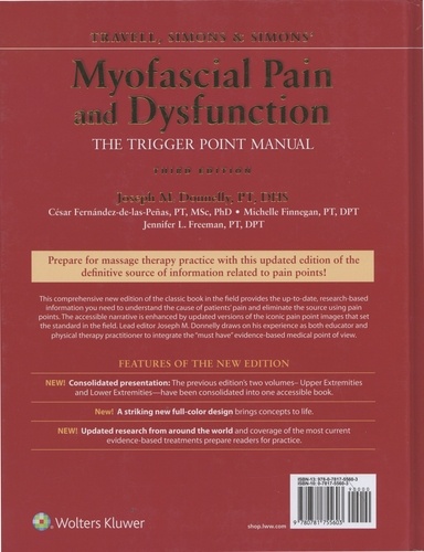 Travell, Simons & Simons' Myofascial Pain and Dysfunction. The Trigger Point Manual 3rd edition