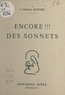 Joseph-Gabriel Escudey - Encore !!! des sonnets.