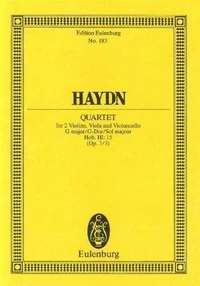 Quatuor à cordes Sol majeur