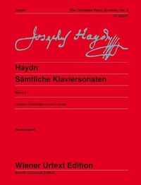 Joseph Haydn - Sonates pour piano - Editées d'après les sources par Christa Landon, révisées par Ulrich Leisinger  Notes pour l'interprétation de Robert D. Levin  Doigtés d'Oswald Jonas. piano..