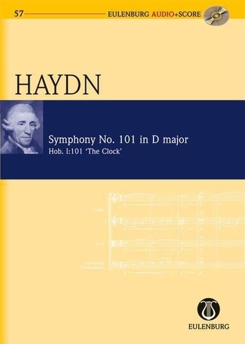 Symphonie n° 101 en ré majeur, "L'Horloge" -... de Joseph Haydn - Livre -  Decitre