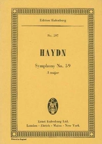 Symphonie No. 59 La majeur