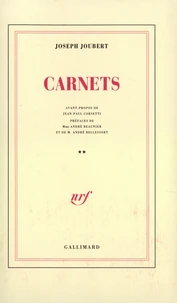 Carnets. Tome 2