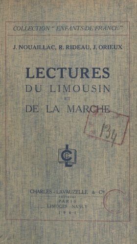 Lectures du Limousin et de la Marche