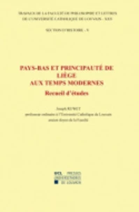 Pays-Bas et Principauté de Liège aux Temps Modernes
