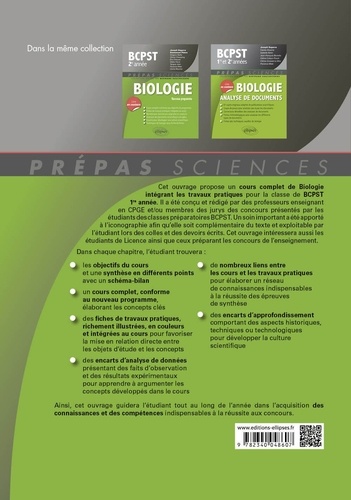 Biologie BCPST 1ère année 2e édition