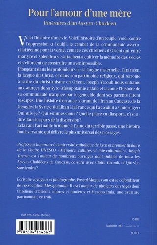 Pour l'amour d'une mère. Itinéraires d'un Assyro-Chaldéen