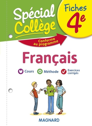 Fiches Français 4e Spécial Collège  Edition 2019