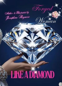 Forged woman like a diamond