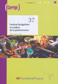 Josette Benaïem et Jean-Jacques Benaïem - Gestion budgétaire et analyse de la performance BTS CGO 2e année - Corrigé. 1 Cédérom