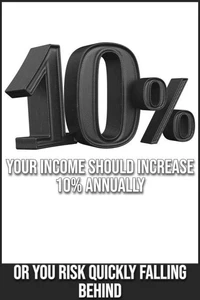 Your Income Should Increase 10% Annually: Or You Risk Falling Behind