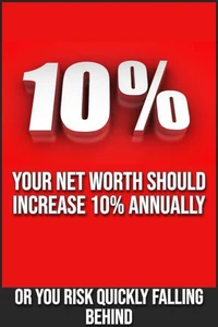 Your Net Worth Should Increase 10% Annually: Or You Risk Falling Behind
