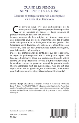 Quand les femmes ne voient plus la Lune. Discours et pratiques autour de la ménopause en Suisse et au Cameroun