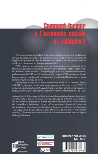 Comment former à l'économie sociale et solidaire ?