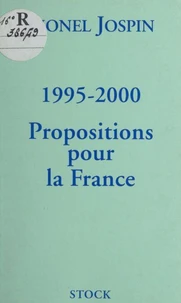 1995-2000 : propositions pour la France
