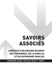BTS CJN - Savoirs associés - Bloc 2 - Tome 1