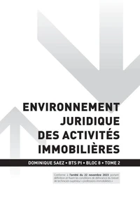 BTS PI - Environnement juridique des activités immobilières T2