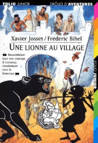 Une lionne au village
