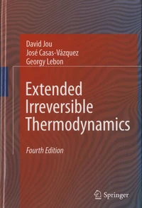 Extended Irreversible Thermodynamics.