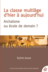 La classe multiâge d'hier à aujourd'hui