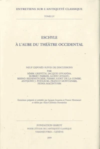 Eschyle à l'aube du théâtre occidental