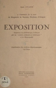 4e centenaire de la mort de Marguerite de Navarre, duchesse d'Alençon