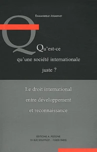 Qu'est-ce qu'une société internationale juste ?