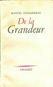 De la grandeur