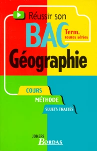 Réussir son bac géographie