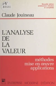 L'Analyse de la valeur