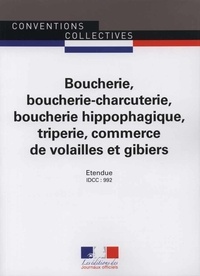 Boucherie, boucherie-charcuterie, boucherie hippophagique, triperie, commerce de volailles et gibier - Convention collective nationale du 12 décembre 1978.pdf