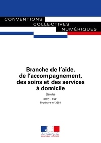  Journaux officiels - Branche de l'aide, de l'accompagnement, des soins et des services à domicile - Convention collective nationale - IDCC 2941 - n°3381.