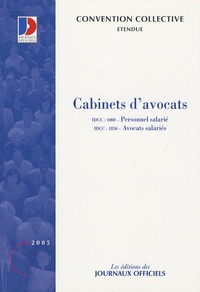 Cabinets davocats - Personnel salarié, Avocats salariés.pdf