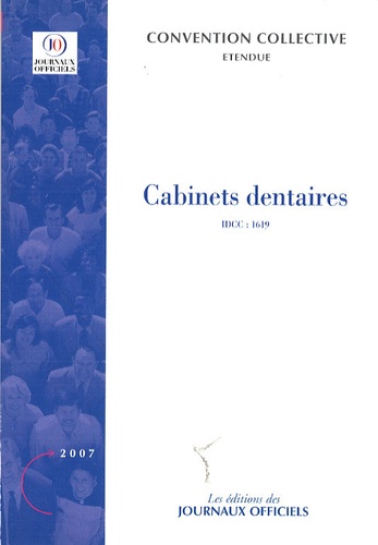  Journaux officiels - Cabinets dentaires.