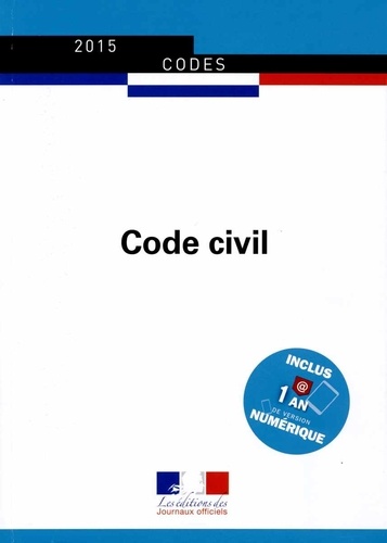  Journaux officiels - Code civil.