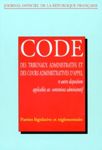 Code des tribunaux administratifs et des cours administratives d'appel