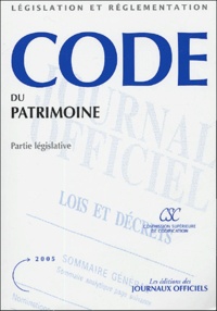 Goodtastepolice.fr Code du patrimoine - Partie législative Image