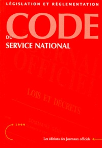  Journaux officiels - Code du service national.