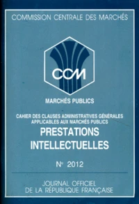 Commission Centrale Des Marches Mai 1991 Numero 2012 : Marches Publics. Prestations Intellectuelles
