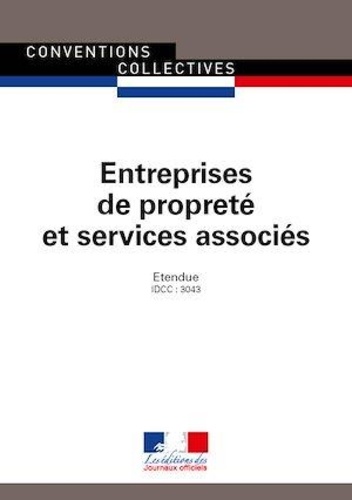  Journaux officiels - Entreprises de propreté et services associés.